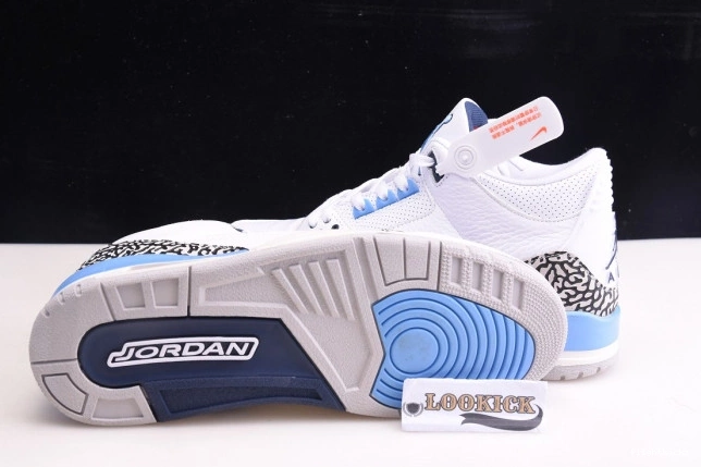 UNC Jordan CT8532-104 3 Air 0822